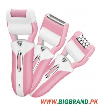 3in1 Rechargeable Lady Epilator Shaver Dead Skin Callous Remover
